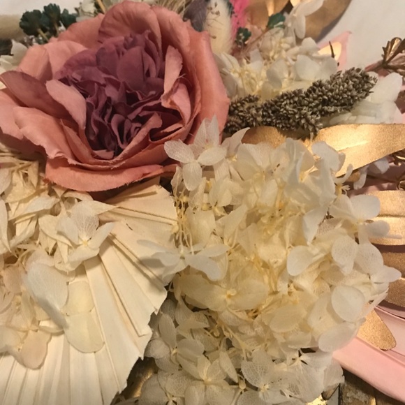 Angel Wings Hand Crafted Angel Floral Custom Floral Arrangement Beautiful Rose … - Picture 3 of 5